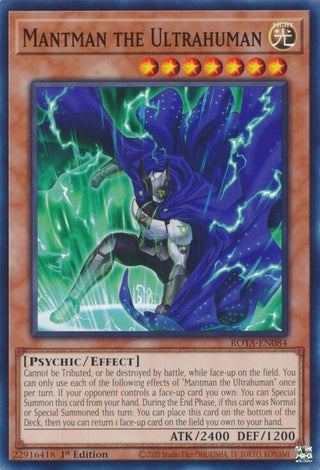Mantman the Ultrahuman (84) (ROTA) - YuGiOh Single