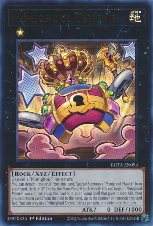 Mimighoul Throne (94) (ROTA) - YuGiOh Single