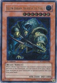 Yellow Baboon Archer of the Forest (UTR) (84) - YuGiOh Single