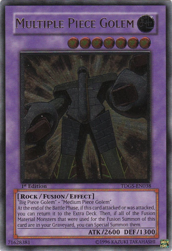 Multiple Piece Golem (UTR) (38) - YuGiOh Single