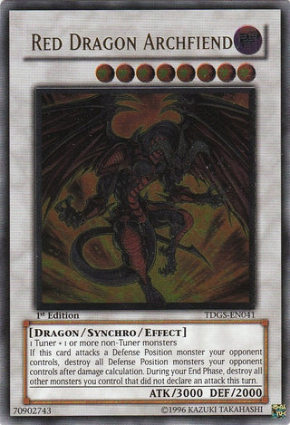 Red Dragon Archfiend (UTR) (41) - YuGiOh Single
