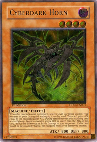 Cyberdark Horn (UTR) (1) - YuGiOh Single