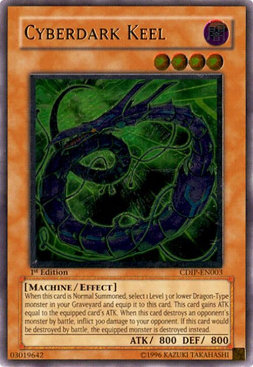 Cyberdark Keel (UTR) (3) - YuGiOh Single