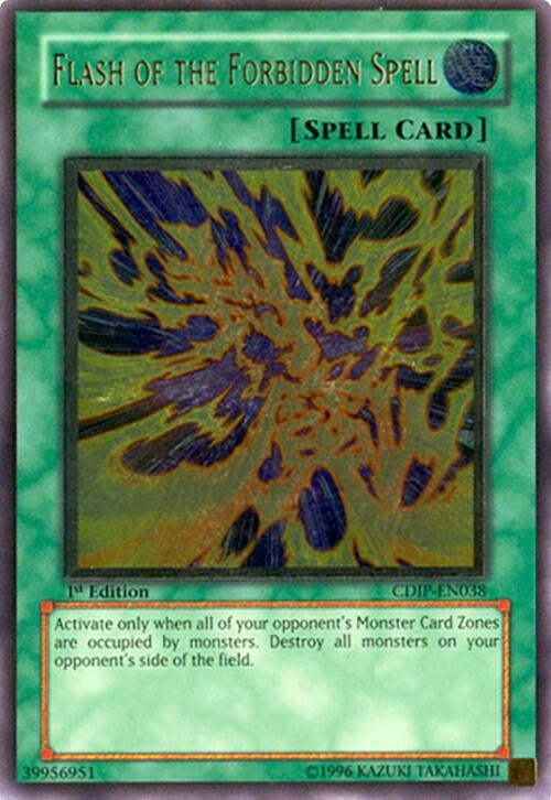 Flash of the Forbidden Spell (UTR) (38) - YuGiOh Single