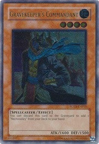 Gravekeeper’s Commandant (UTR) (15) (FOTB) - YuGiOh Single