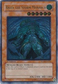 Raiza the Storm Monarch (UTR) (26) (FOTB) - YuGiOh Single