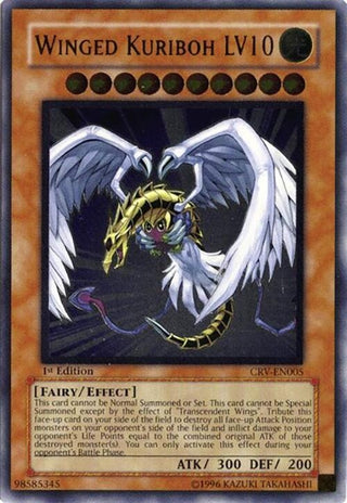Winged Kuriboh LV10 (UTR) (5) - YuGiOh Single