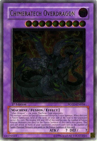 Chimeratech Overdragon (UTR) (34) - YuGiOh Single