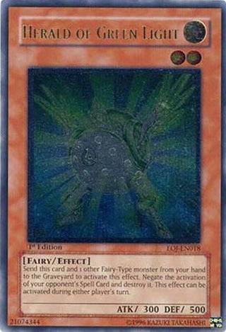 Herald of Green Light (UTR) (18) - YuGiOh Single