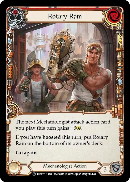 Rotary Ram (Red) (1) - Flesh and Blood TCG Single