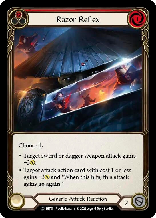 Razor Reflex (Red) (1) - Flesh and Blood TCG Single