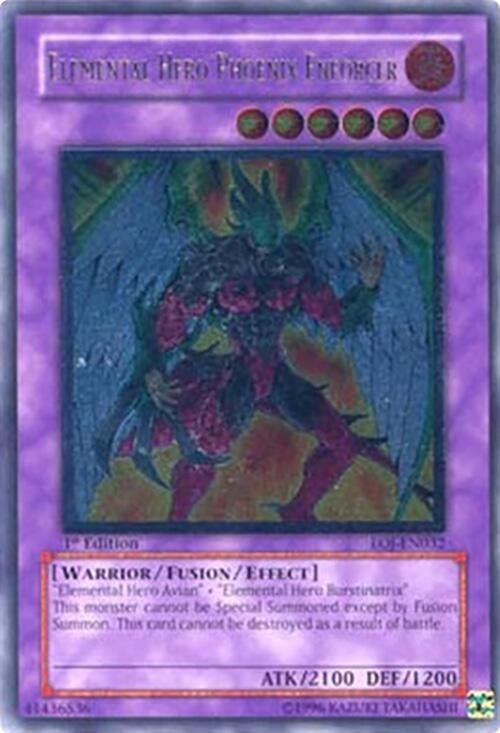 Elemental Hero Phoenix Enforcer (UTR) (32) - YuGiOh Single