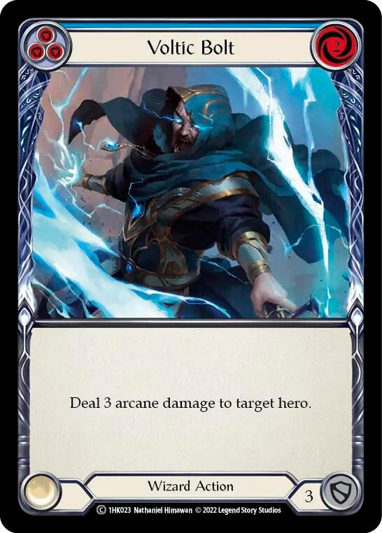 Voltic Bolt (Blue) (1) - Flesh and Blood TCG Single