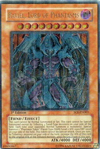 Raviel Lord of Phantasms (UTR) (3) - YuGiOh Single