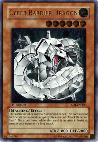 Cyber Barrier Dragon (UTR) (6) - YuGiOh Single