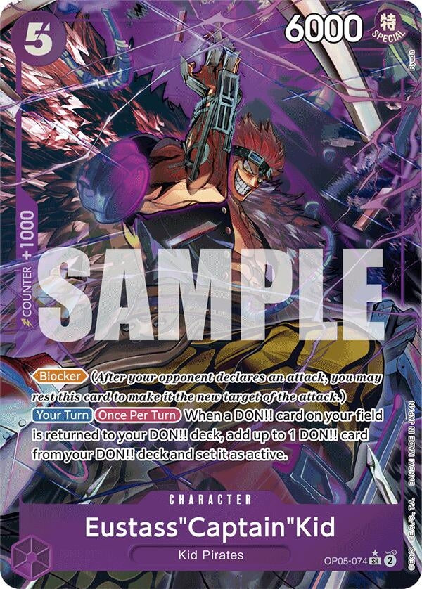 Eustass’Captain’Kid (Alternate Art) (Ryuda) (5074) (PRB-01) - One Piece Card Game Single