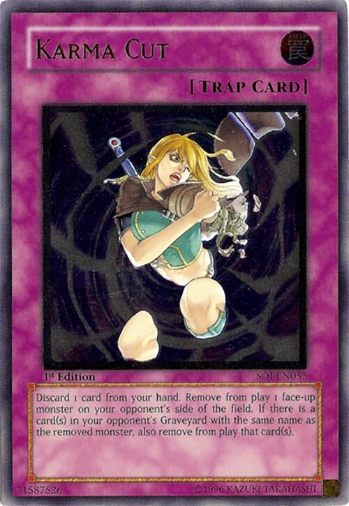 Karma Cut (UTR) (53) - YuGiOh Single