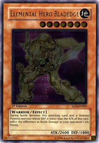 Elemental Hero Bladedge (UTR) (7) - YuGiOh Single