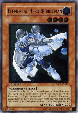 Elemental Hero Bubbleman (UTR) (14) - YuGiOh Single