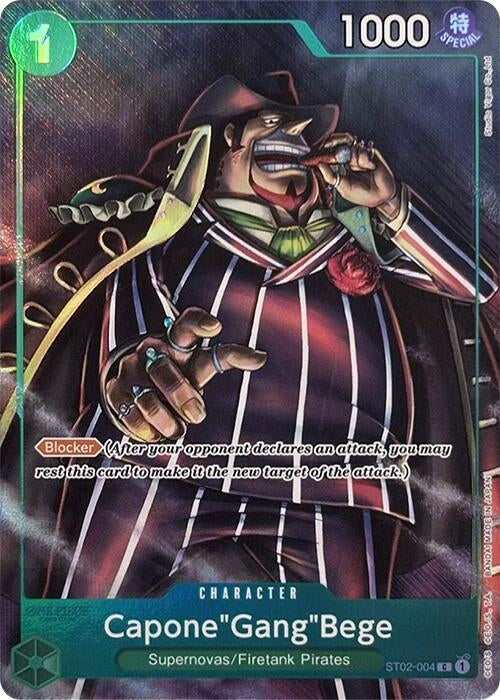 Capone’Gang’Bege (Premium Card Collection -Best Selection Vol. 2-) (2004) (OP-PR) - One Piece Card Game Single