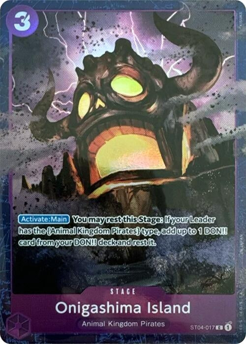 Onigashima Island (Premium Card Collection -Best Selection Vol. 2-) (4017) (OP-PR) - One Piece Card Game Single