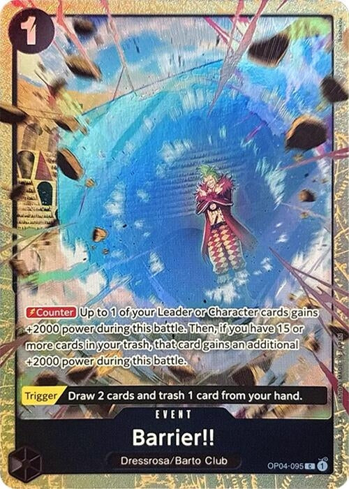 Barrier!! (Premium Card Collection -Best Selection Vol. 2-) (4095) (OP-PR) - One Piece Card Game Single