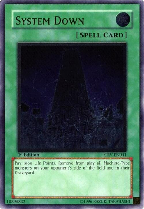 System Down (UTR) (41) - YuGiOh Single