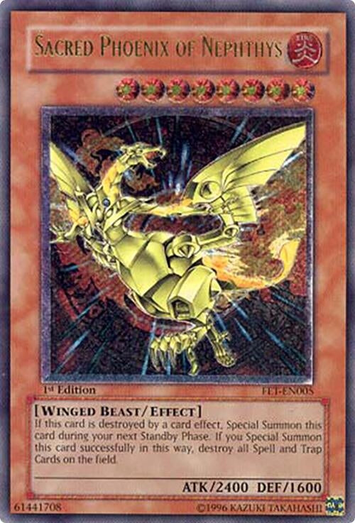 Sacred Phoenix of Nephthys (UTR) (5) - YuGiOh Single