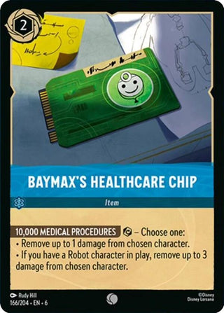 Baymax’s Healthcare Chip (166) (6) - Disney Lorcana Single
