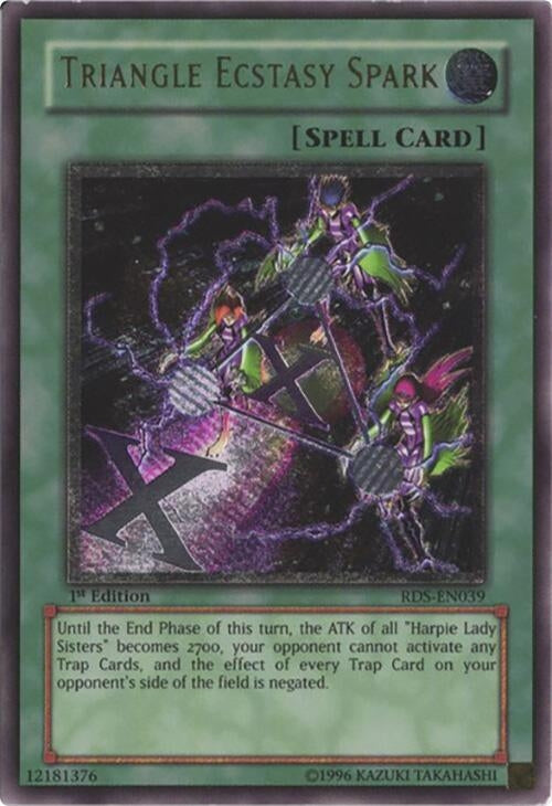 Triangle Ecstasy Spark (UTR) (39) - YuGiOh Single