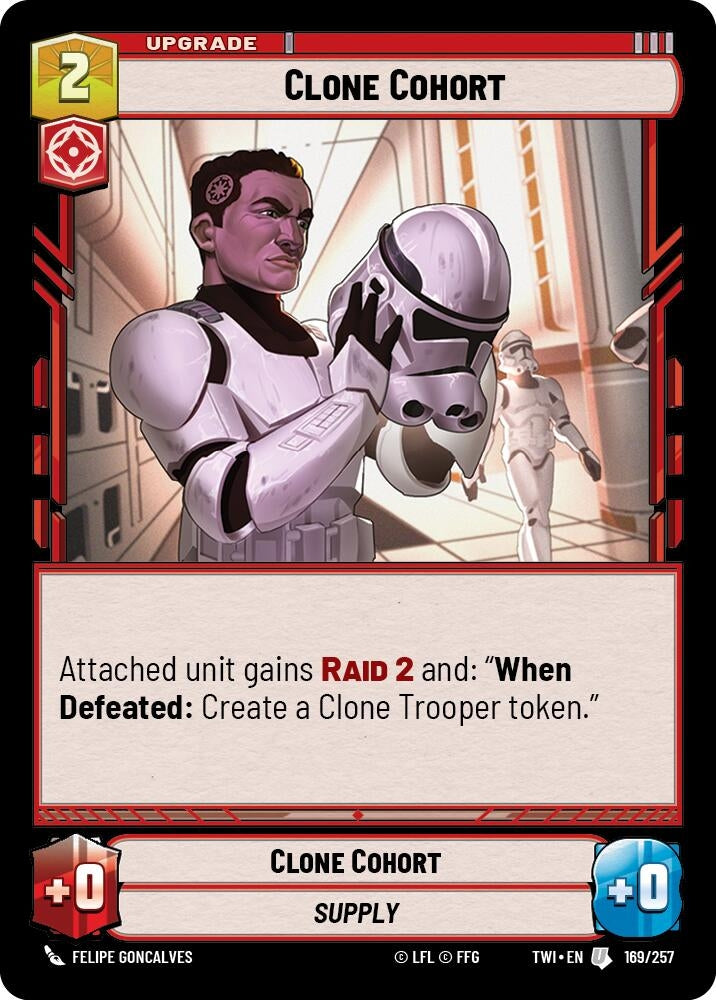 Clone Cohort (169) (TOR) - Star Wars: Unlimited Single