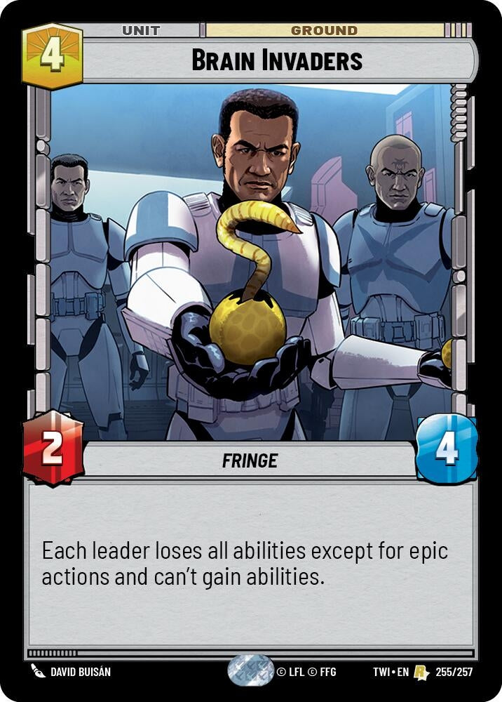 Brain Invaders (255) (TOR) - Star Wars: Unlimited Single