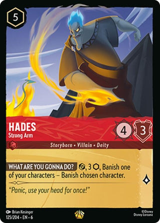 Hades - Strong Arm (125) (6) - Disney Lorcana Single