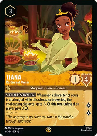 Tiana - Restaurant Owner (16) (6) - Disney Lorcana Single