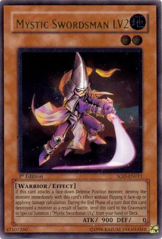 Mystic Swordsman LV2 (UTR) (11) - YuGiOh Single