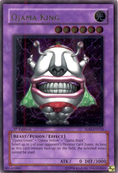 Ojama King (UTR) (34) - YuGiOh Single
