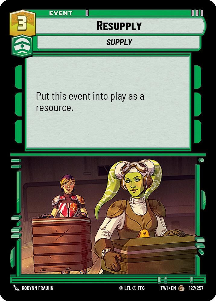 Resupply (127) (TOR) - Star Wars: Unlimited Single
