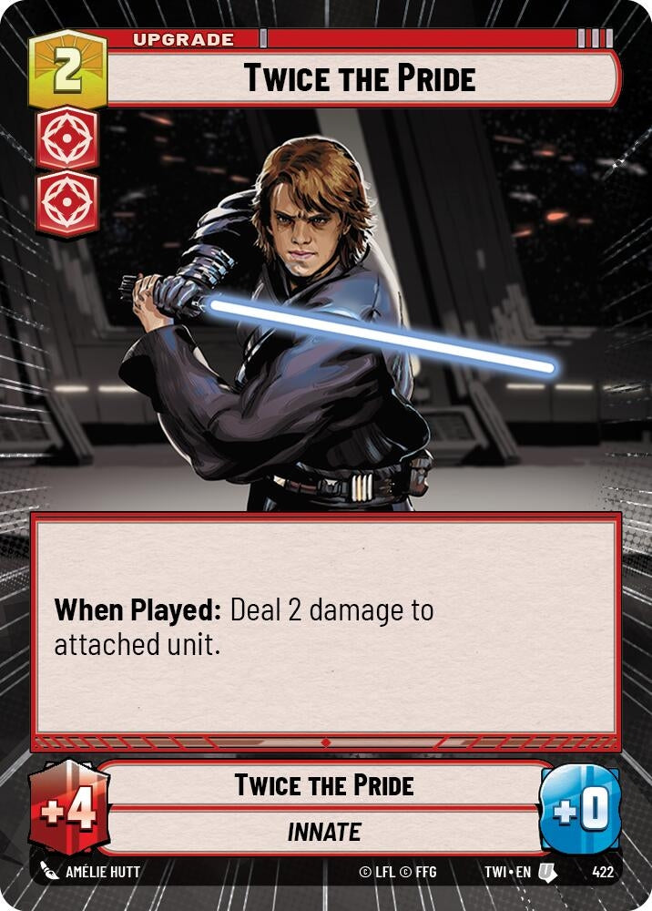 Twice the Pride (Hyperspace) (422) (TOR) - Star Wars: Unlimited Single