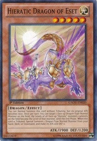 Hieratic Dragon of Eset (20) (GAOV) - YuGiOh Single