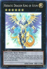 Hieratic Dragon King of Atum (47) (GAOV) - YuGiOh Single