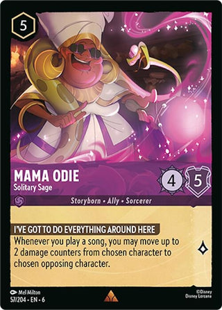 Mama Odie - Solitary Sage (57) (6) - Disney Lorcana Single