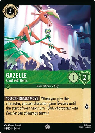 Gazelle - Angel with Horns (88) (6) - Disney Lorcana Single