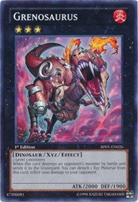 Grenosaurus (1026) (BP01) - YuGiOh Single