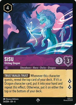 Sisu - Uniting Dragon (54) (6) - Disney Lorcana Single