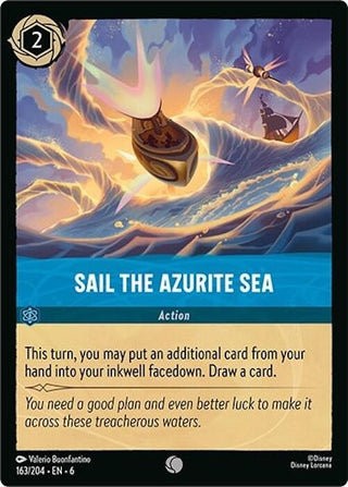 Sail the Azurite Sea (163) (6) - Disney Lorcana Single