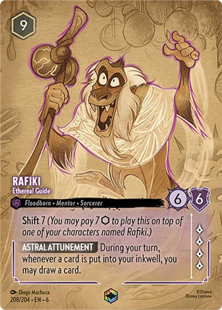Rafiki - Ethereal Guide (Enchanted) (208) (6) - Disney Lorcana Single