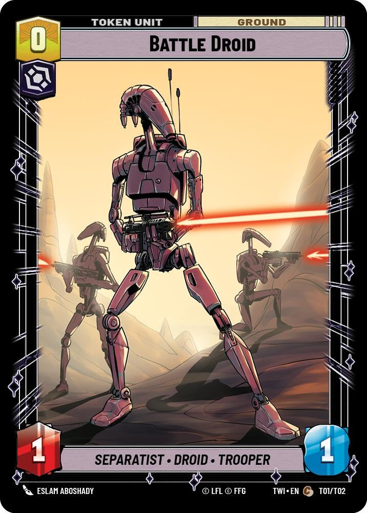 Battle Droid // Clone Trooper (TOR) - Star Wars: Unlimited Single