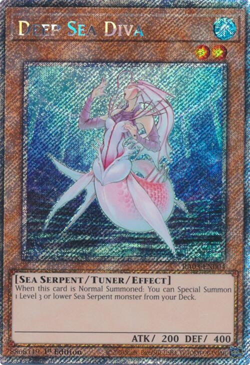 Deep Sea Diva (Platinum Secret Rare) (3004) - YuGiOh Single