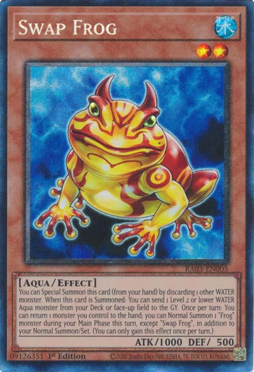 Swap Frog (PCR) (3005) - YuGiOh Single