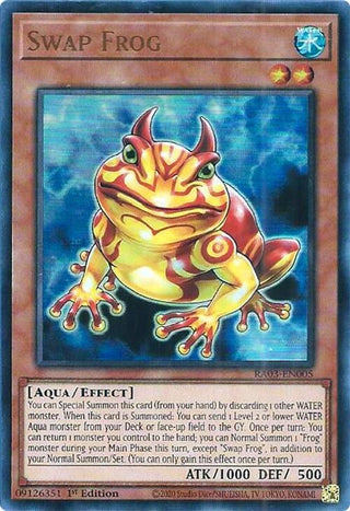 Swap Frog (UR) (3005) - YuGiOh Single